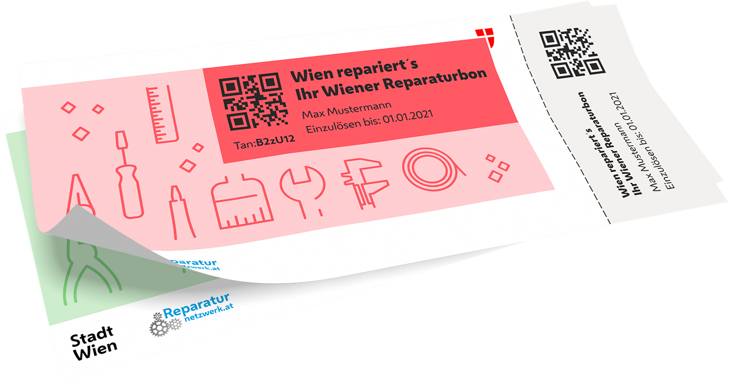 Reparaturbon - reparieren statt wegschmeißen!